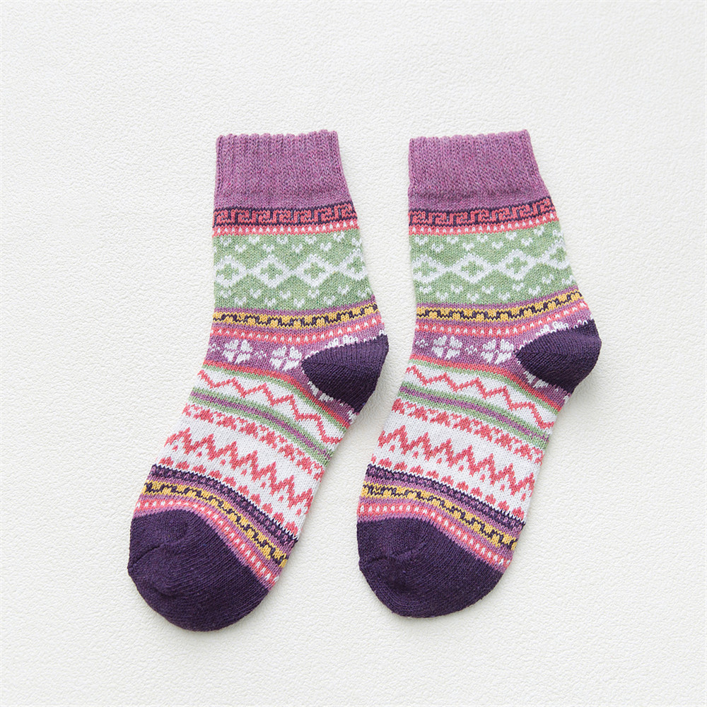 Rabbit Wool Socks Crew Socks Thick Warm Autumn Winter Socks